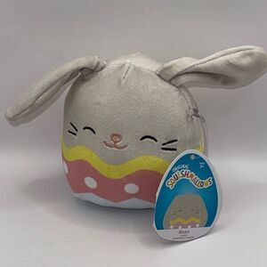 Squishmallows 2022 Blake Bunny Plush Toy - Gray